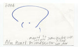 Alan Hamel Signed 3x5 Index Card Autographed Signature Actor Host