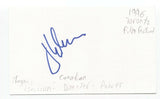 Magnus Isacsson Signed 3x5 Index Card Autographed Signature Film Director