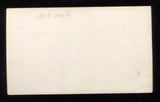 Bailey Howell. Signed 3x5 Index Card Autographed Signature Basketball HOF