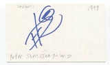 Cardigans - Peter Svensson Signed 3x5 Index Card Autographed Signature Band