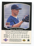 1997 Upper Deck Jarrod Washburn Signed Card Baseball MLB Autographed AUTO #12
