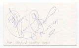 Jean Shepard Signed 3x5 Index Card Autographed Signature Country Singer