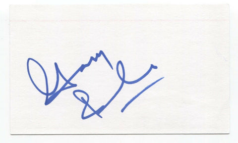 Gary Beals Signed 3x5 Index Card Autographed Signature Canadian Idol Singer