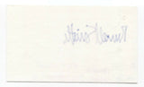 Russell Smith Signed 3x5 Index Card Autographed Signature Writer Author