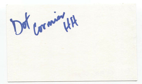 Heartbreak Hill - Dottie Cormier Signed 3x5 Index Card Autographed Signature