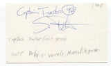 Captain Tractor - Scott Peters Signed 3x5 Index Card Autographed Signature Band