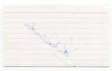 John Nunziata Signed 3x5 Index Card Autographed Canadian Politician