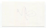 Coal Chamber - Dez Fafara Signed 3x5 Index Card Autographed Signature