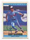 1992 Donruss Bret Barberie Signed Card MLB Baseball Autographed #449