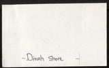 Dinah Shore Signed Index Card Signature Autographed AUTO 