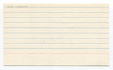 Jim Lonborg Signed Index Card Autographed Baseball Boston Red Sox Cy Young Award