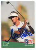 1991 Pro Set PGA Tour Golf Steve Pate Signed Card Autographed Signature #84