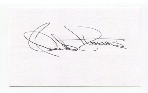 Chuck Stevens Signed 3x5 Index Card Autographed Baseball St. Louis Browns