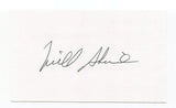 Neill Sheridan Signed 3x5 Index Card Autographed MLB Baseball Boston Red Sox