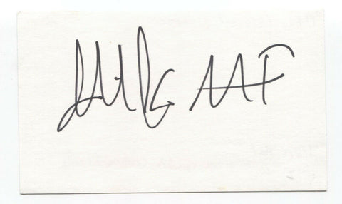 Mike Cosgrove Signed 3x5 Index Card Autographed Signature Alien Ant Farm