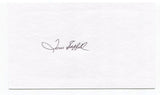 Tom Saffell Signed 3x5 Index Card Autographed Baseball 1949 Pittsburgh Pirates