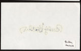 Buddy Hackett Signed Index Card Signature Autographed AUTO