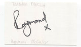 Teenage Fanclub - Raymond McGinley Signed 3x5 Index Card Autographed Signature
