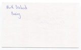 Mark Breland Signed 3x5 Index Card Autographed 1984 Boxer Olympic Gold