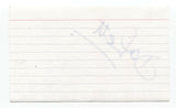 Dan Lett Signed 3x5 Index Card Autographed Signature Actor X-Files