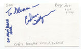 Remy Zero - Cedric LeMoyne Signed 3x5 Index Card Autographed Signature