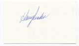 Harry Sinden Signed 3x5 Index Card Autographed NHL Hockey Hall of Fame HOF