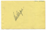 Ruth Warrick and Paul Draper Signed Album Page 1940's Autographed Citizen Kane