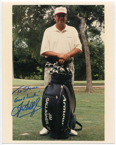 Jim Gallagher Jr Signed 8x10 Photo Golf Autographed Signature PGA