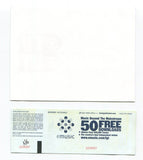 Tim Cavanagh Signed Letter and Ticket Stub Autographed Comedic Musician  Comedy