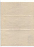 George Hall Signed Letter from 1932 Orchestra GREAT CONTENT  Autographed TLS