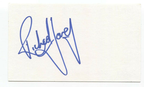 Stereophonics Richard Jones Signed 3x5 Index Card Autographed Signature