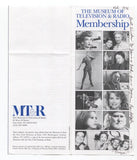 Joyce Randolph Signed Sheet Brochure Autographed Letter 