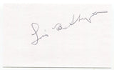 Lou Stringer Signed 3x5 Index Card Autographed Baseball Chicago Cubs