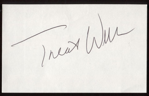 Treat Williams Signed Index Card Signature Autographed AUTO