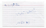 Austin Clarke Signed 3x5 Index Card Autographed Signature Author Writer Novelist