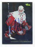 1995 Classic Games Dan Cloutier Signed Card Hockey Autograph NHL AUTO #49