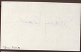 Stacy Keach Signed Index Card Signature Vintage Autographed AUTO 