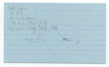 Fred Lynn Signed 3x5 Index Card Autographed MLB Baseball Boston Red Sox