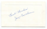 Jim Archer Signed Card Autograph MLB Baseball Roger Harris Collection