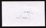 Bobby Bowden Signed 3x5 Index Card Signature Autographed Florida State Football