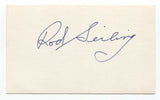 Rod Seiling Signed 3x5 Index Card Autographed Hockey Signature 