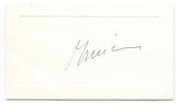 Olivier Guichard Signed Card Autographed Vintage Signature French Politician