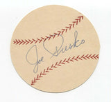 Joe Presko Signed Paper Baseball Autograph Signature St Louis Cardinals