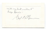 Noel Gerson Signed Card Autographed Signature Author