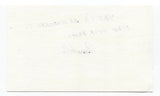 Annabelle Lee Signed 3x5 Index Card Autographed Signature Baseball AAGPBL