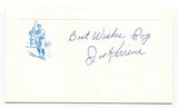 Joe Kirrene Signed Card Autograph MLB Baseball Roger Harris Collection