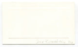 Dick Ruthven Signed Card Autographed MLB Baseball Roger Harris Collection