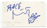 Black Grape - Kermit Signed 3x5 Index Card Autographed Signature Paul Leveridge 