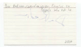 Dan Redican Signed 3x5 Index Card Autographed Signature Comedian Comic Actor
