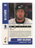 1999 ITG Be A Player Andy Delmore Signed Card Hockey Autograph AUTO #318